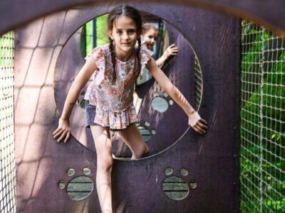 Kamzíkova stezka, lanový park Hrubá Voda