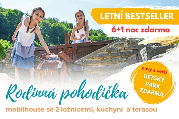 Letní rodinné pobyty - Mobilhouse